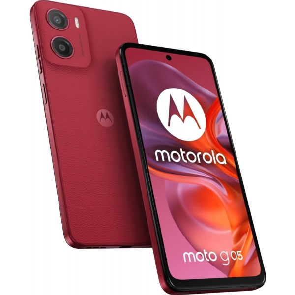 Motorola XT2523-3 Moto G05 4G/LTE Smartphone 64GB 4GB RAM plum red 5200mAh 50MP