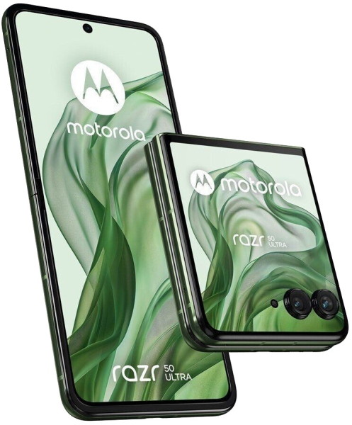 Motorola Razr 50 Ultra 5G Dual-SIM 512 GB grün Smartphone Handy Mobile Android