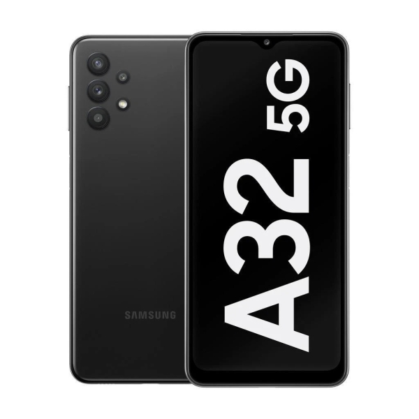 Samsung Galaxy A32 5G Dual Sim 64GB / 6,4″ entsperrt Android Smartphone – Schwarz