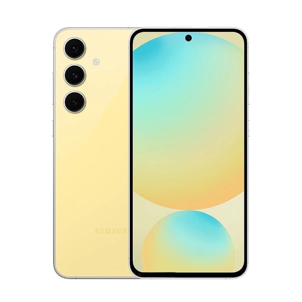 Samsung Galaxy S24 FE 5G 128GB entsperrt Dual SIM gelb Android Smartphone