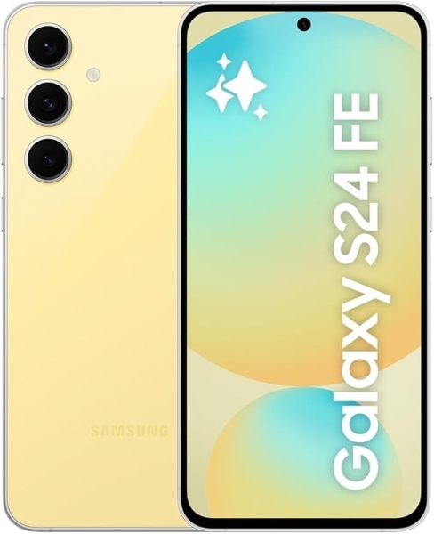 Samsung Galaxy S24 FE 5G 6,7“ Smartphone 128GB entsperrt Android Dual-SIM gelb
