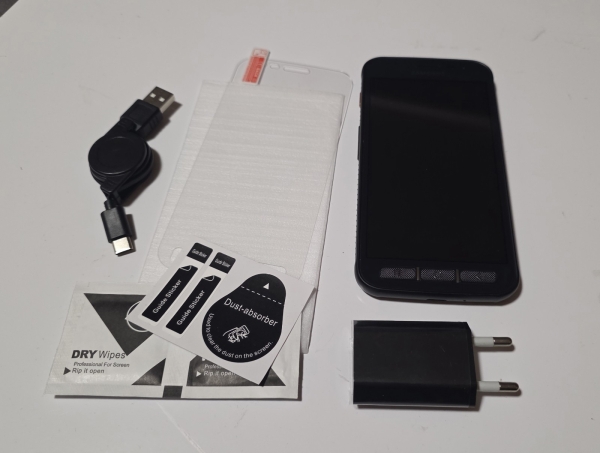 Samsung Galaxy XCover 4s SM-G398F 32GB Schwarz Android Smartphone  Zustand GUT