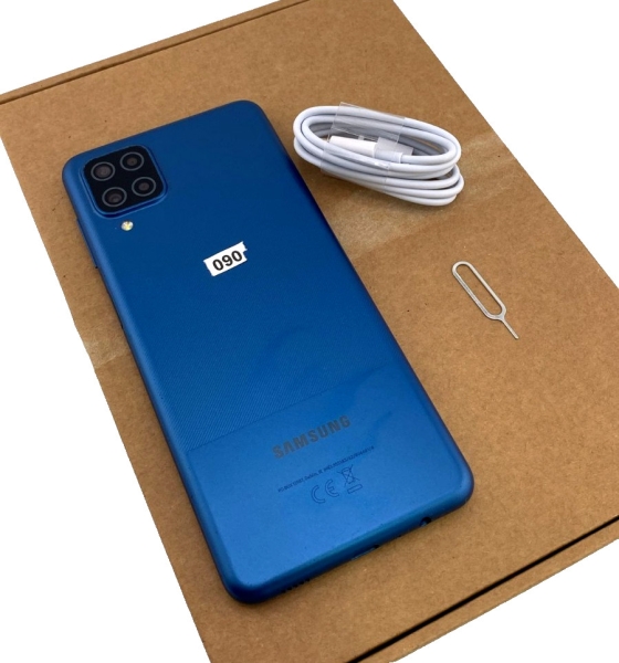 Samsung Galaxy A12 blau entsperrt 64GB 48MP Quad Kamera Android Smartphone B