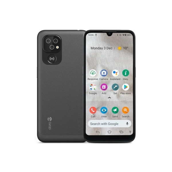 Doro 8100 Graphite 6,1″ 32GB 4G entsperrt & SIM-frei Smartphone