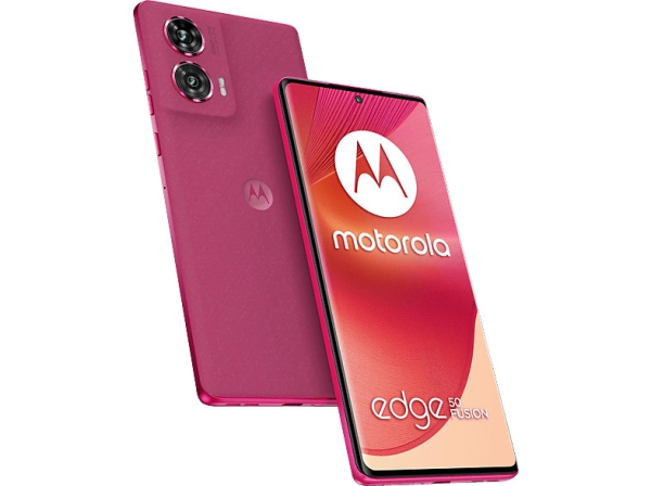 MOTOROLA edge 50 fusion 256 GB Hot Pink Dual SIM Smartphone Handy