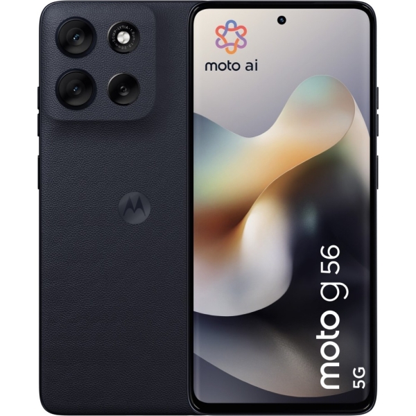 Motorola moto G56 5G Smartphone 256GB 8GB RAM PANTONE black oyster Dual-Kamera