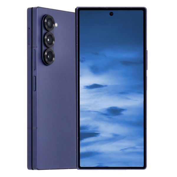 Samsung Galaxy Z Fold6 Dual-SIM 512GB Navy Android Smartphone sehr gut