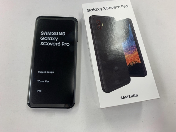 Samsung Galaxy Xcover6 Pro Smartphone, 128GB, schwarz, entsperrt, SM-G736B