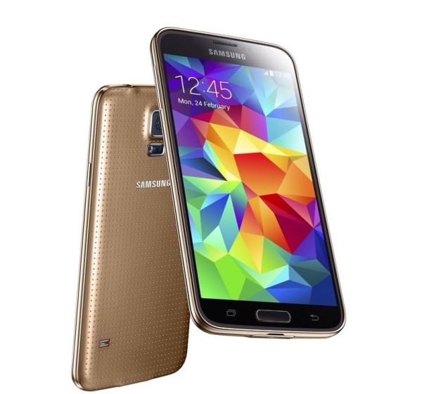 Samsung Galaxy S5 LTE+ Smartphone 16 GB gold „gebraucht“