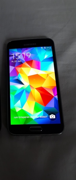 Samsung Galaxy S5 SM-G900F – 16GB – Schwarz (Ohne Simlock) Smartphone