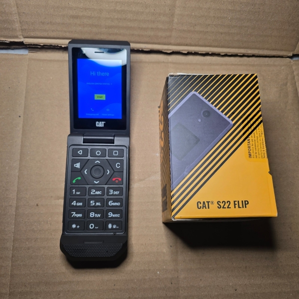 CAT S22 robustes Klapphandy entsperrt (16GB) 2,8“ Touchscreen Smartphone Android