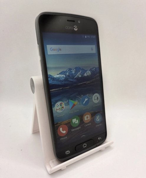 Doro 8040 grau entsperrt 16GB 5,0″ 4G LTE 2GB RAM Android 7.0 Senior Smartphone