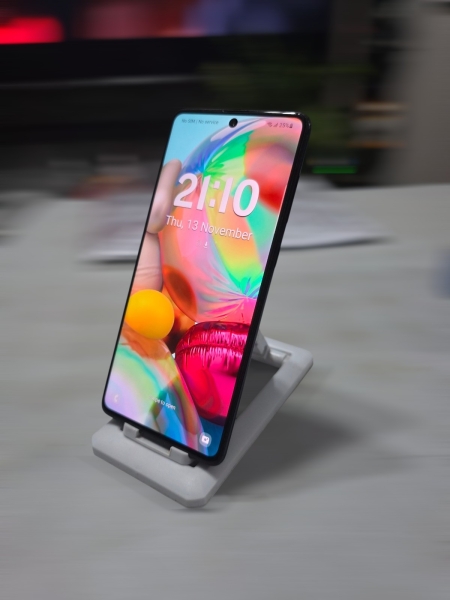 Samsung Galaxy A71 128GB/6GB Schwarz Dual Sim NFC 4G LTE Entsperren Android Smartphone