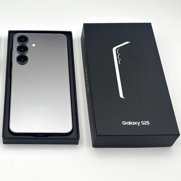 Neu Samsung Galaxy S25 S931U 128GB Smartphone Handys Ohne Vertrag Silber/Blau
