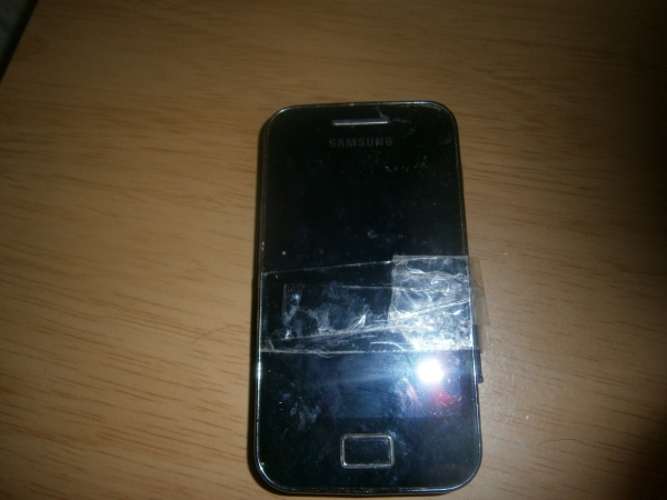 Samsung Galaxy GT-S5830i Android Smartphone schwarz 3,5″ TFT 5MPERSATZTEILE & REP (E21)