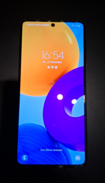 Samsung Galaxy M52 5G Smartphone Android 128 GB Schwarz PLUS 256 GB Speicherkart