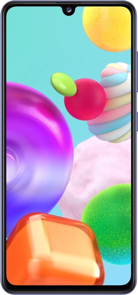 Samsung Galaxy A41 Smartphone Dual-SIM 64GB Android Blau #3 „teildefekt“ Eingebr