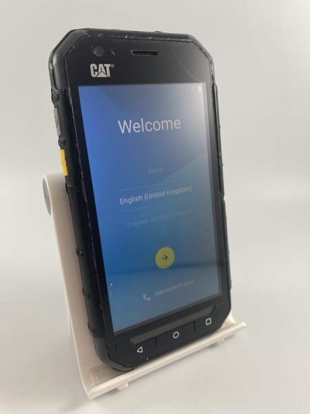 CAT S30 schwarz entsperrt Dual SIM 8GB 4,7 Zoll robust Android Smartphone Defekt #C09