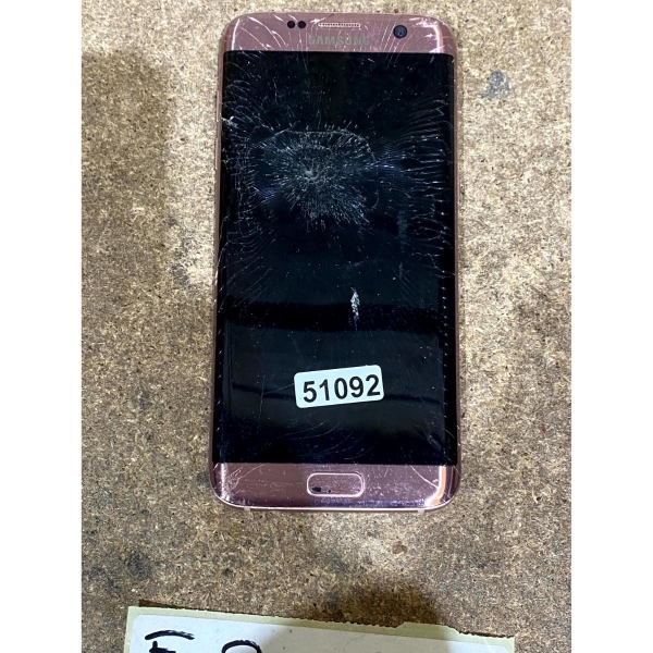 Samsung Galaxy S7 Edge Smartphone 5,5″ Display pink gold (4GB+32GB) – für Ersatzteile
