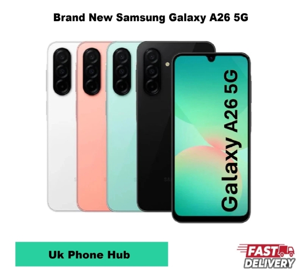 Samsung Galaxy A26 5G 128GB 6,7″ entsperrt Smartphone 2025 brandneu