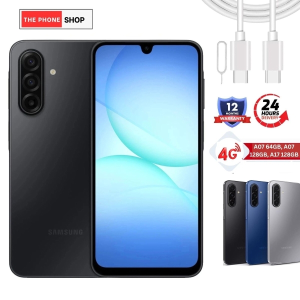 Samsung Galaxy A17/A07 4G Smartphone Entsperren Brandneu Versiegelt – Neuestes Modell