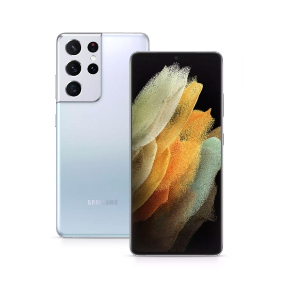 Samsung Galaxy S21 Ultra 5G Smartphone 12GB 128GB SIM frei Phantom Silver