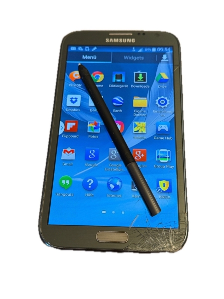 gebrauchtes Smartphone Samsung Galaxy Note 2 GT-N7100 Android 4.4.2 Display