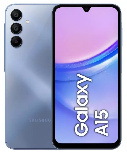Samsung Galaxy A15 Smartphone SIM frei Dual SIM Handy 128GB blau