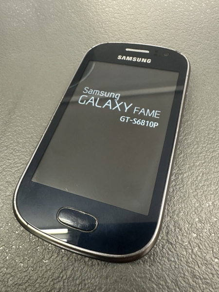 Samsung  Galaxy Fame GT-S6810P – 4GB – Metallic Blue (Ohne Simlock) Smartphone