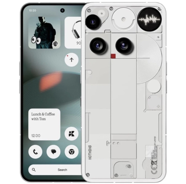 Nothing Phone 3 5G Android Smartphone weiß 256GB