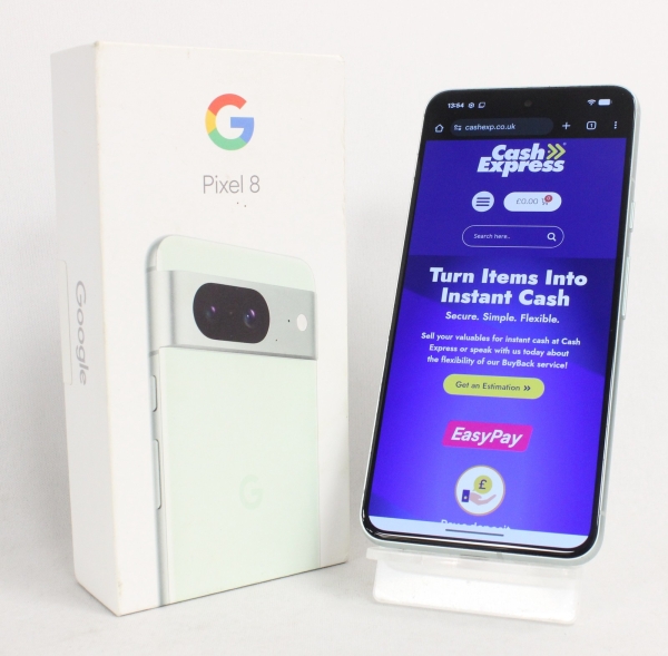 Google Pixel 8 128GB Smartphone – Mintgrün – Originalverpackt (B)