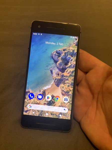 Google Pixel 2 schwarz entsperrt 64GB 5,0″ 12MP 4GB RAM Android 8,0″ Smartphone