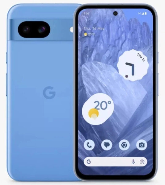 Google Pixel 8a Smartphone Android 6,1″ SIM frei 5G 8GB RAM 128GB blau