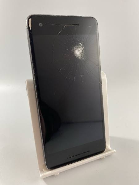 Google Pixel 2 schwarz Single Sim 64GB 5,0″ Android Smartphone gesprungen defekt #A