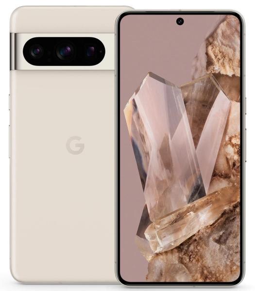 Neu Google Pixel 8 Pro Porcelain 128GB/12GB Single Sim entsperrt Smartphone.