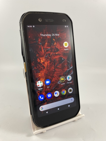 CAT S42 schwarz entsperrt 32GB 5,5″ robust 4G Android Smartphone Defekt #C07