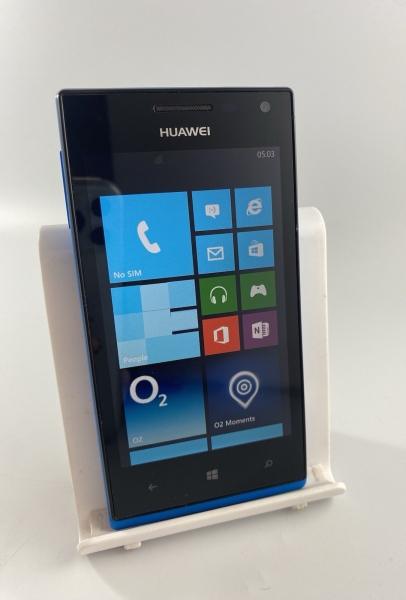 Huawei Ascend W1-U00 blau entsperrt 4GB 4,0″ 5MP Windows Touchscreen Smartphone