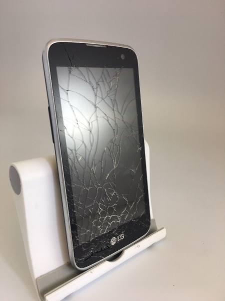 LG K4 Blue EE Netzwerk Android Touchscreen Smartphone gesprungen unvollständig