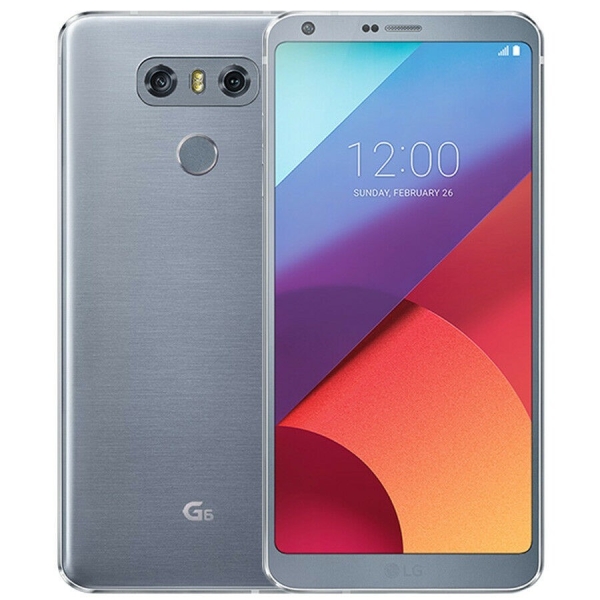 LG G6 – 32GB – silberfarbenes (entsperrt) Smartphone