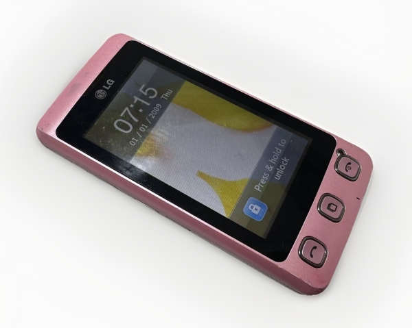 LG KP500 Smartphone (entsperrt) – Pink