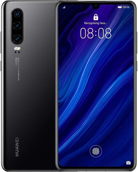Neu Huawei P30 128GB 6GB Dual SIM schwarz SIM frei entsperrt Android Smartphone