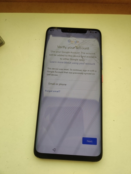 Huawei Mate 20 Pro 128GB Smartphone – Twilight (Entsperrt) FRP Bypass gesprungen