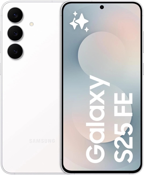 Handy Smartphone Samsung Galaxy S25 FE 5G 6,7” S731 8+128GB DualSim White