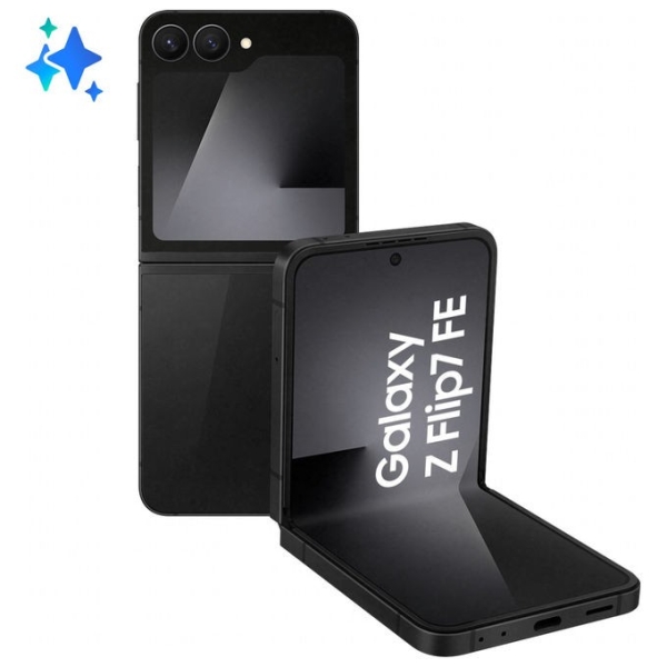 Samsung Galaxy Z Flip7 FE Smartphone 128GB 12GB RAM Nero