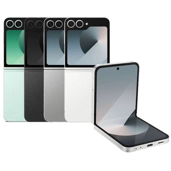 Neu Samsung Galaxy Z Flip6 256GB+12GB Ohne Vertrag Smartphone Handys Silber/Grün
