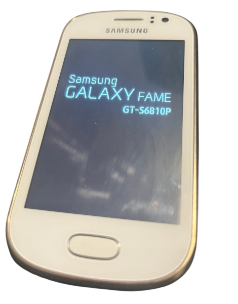 Samsung Galaxy Fame GT-S6810P – weiß (Netzwerk gesperrt) Smartphone