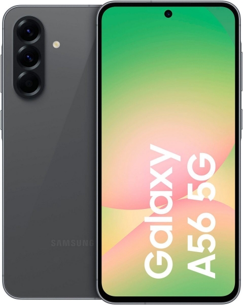 Samsung Galaxy A56 Smartphone, 6,7 Zoll, 5G, 128 GB, 8 GB, 50 MP, Graphite