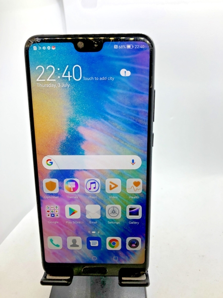 Huawei P20 – 128GB – Schwarz (Ohne Simlock) (Dual Sim) Voll Funktionsfähig Kein Problem – B3-3