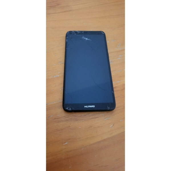 Huawei P Smart schwarz 5,65″ LCD (3GB + 32GB) 13MP Dual Sim Smartphone als Ersatzteilspender