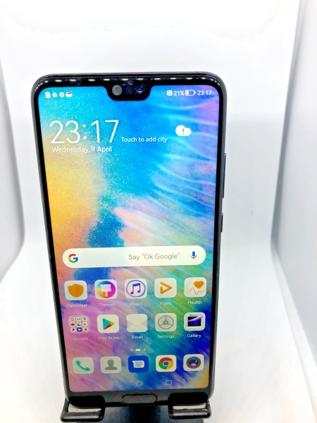 Huawei P20 – 128GB – Schwarz (Ohne Simlock) (Dual Sim) voll funktionsfähig B3-40